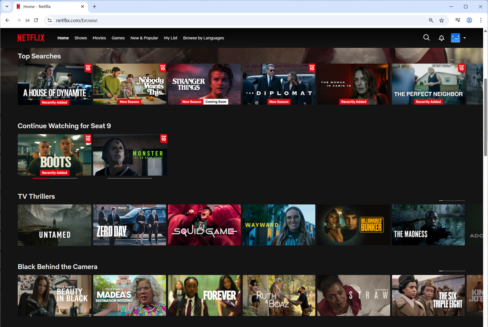 在roxybrowser浏览器免费看netflix，高清，无需账号！