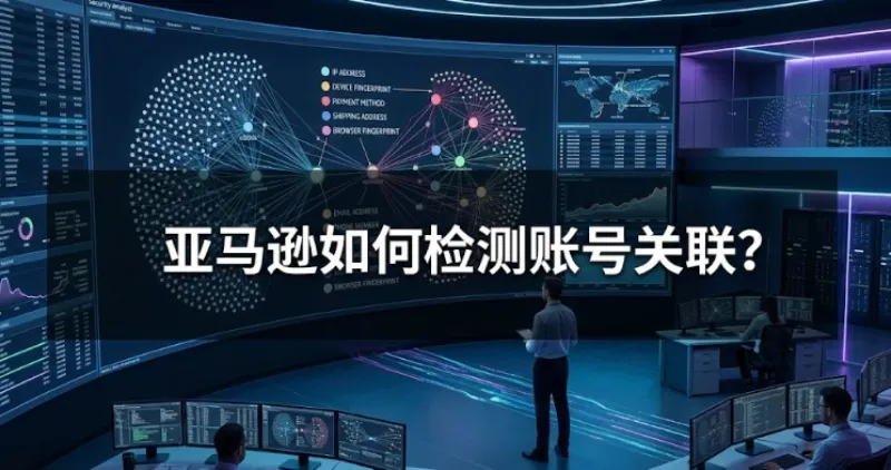 亚马逊如何检测账号关联？