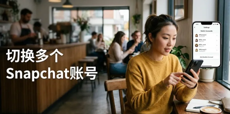 多个snapchat账号如何切换